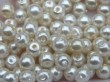 4 mm voskové perličky smetanové