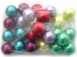 12 mm voskové perle barevný mix B